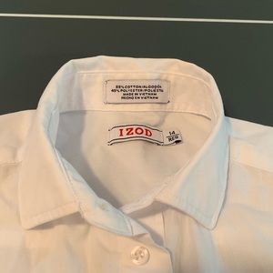 Izod boy’s dress shirt, Size 14R